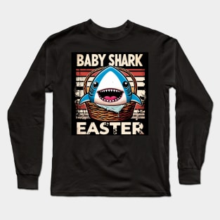 Baby Shark Easter Long Sleeve T-Shirt